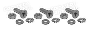 www.usfahrzeugteile.de - LIC LGHT MNT SCREWS/NUT/W